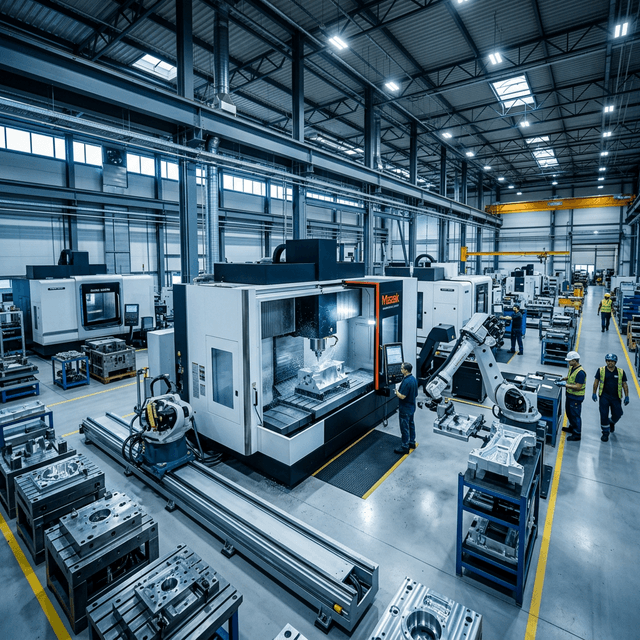 METEC industrial aluminum casting facility